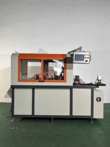 Factory Low Price <strong>Aluminum</strong> <strong>Radiator</strong> Electronic Cooler Production Line <strong>Aluminum</strong> Extrusion Profile Punching And Cutting Machine - Product Image 2