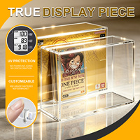 Vitrine de présentation moderne en acrylique transparent de 5 mm, détachable, pour boîtes de cartes TCG, avec protection UV et anti-poussière, pour ETB UPC SPC