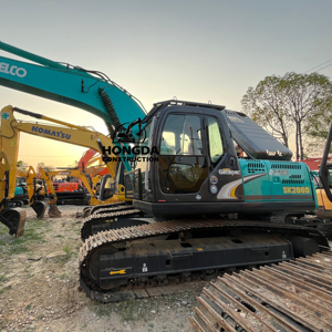 Excavadora Kobelco Sk200-8 Usada de 20 Toneladas con Motor Hino, Modelo 2024, Capacidad de Cucharón de 0.8m, en Venta - Product Image 1