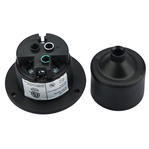 Đen 15 amp 125 V 3 dây NEMA 5-15p RV bờ điện đầu vào/Ổ cắm ổ cắm kim loại ABS thẳng lưỡi công nghiệp Ổ cắm điện - Product Image 5