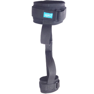 Cinturón de transferencia para piernas, malla transpirable negra, para asistencia de movilidad para personas mayores - Product Image 4