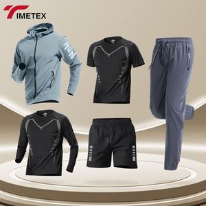 TIMETEX survêtement de sport de plein air pour hommes pour l'automne Protection solaire à séchage rapide vêtements en soie de glace à capuche pour la course à pied alpinisme - Product Image 5