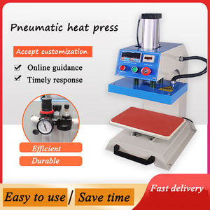 Presse à chaud automatique <span class=keywords><strong>pneumatique</strong></span> MD 23*30cm Machine à repasser par sublimation à plat pour l'impression personnalisée à plat - Product Image 6