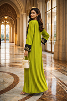 Kaftan de luxe brodé pour femme, robe longue arabe, jalabiya, caftan marocain, ensemble abaya de fête musulmane islamique de Dubaï et d'Arabie Saoudite