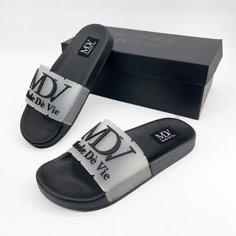 Custom Logo Slide Sandal Slipper Mens House Slippers Pantofole Morbide Anatomiche Soles For Shoe Making
