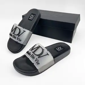 Benutzer definierte Logo Slide Sandale Slipper Herren Hausschuhe Pantofole Morbide Anatomische Sohlen für die Schuh herstellung