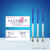 Tira de prueba de embarazo desechable DEEPBLUE con 99% de precisión, prueba de HCG en orina con certificación CE