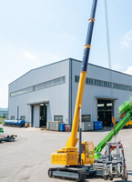 Mobiler Hydraulischer 18m Elektrostart-Spinnenkran mit 360° Drehfunktion für Innenlager-Hebearbeiten