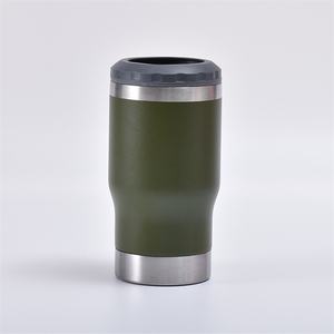 Prêt à être expédié, personnalisable, refroidisseur de canettes de bière en acier inoxydable 304 de 14 oz, isolé sous vide, avec ouvre-bouteille pour l'extérieur - Product Image 2