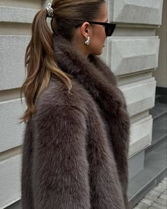 Cappotto Invernale Donna 2026 Eco-friendly Stile Mob Wife, Giacca Casual in Peluche Caldo, Taglie Forti, Pesante, in Ecopelliccia - Product Image 5