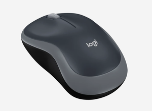 M185 Wireless Office <b>Mouse</b> Symmetrical Black With Gray 2.4G Wireless Office <b>Mouse</b> Symmetrical <b>Mouse</b> Black With Gray With Wi - Product Image 3