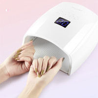 Vente en gros 66W sans fil Gel UV LED lampe à ongles Bling Rhinestone batterie sans fil chargeant la lampe à ongles