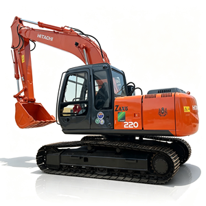 Excavadora Usada Hitachi ZX220, Excavadora Hidráulica Original Japonesa de 22 Toneladas para Construcción - Product Image 1