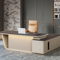 Kd11escritorio Mobilier de bureau Boss Desk Manager Executive Office Desk Table Ceo Bureau de luxe Boss Table pour le bureau