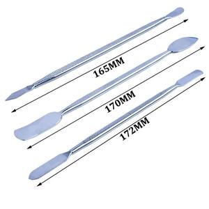 Juego de palancas metálicas de 3 piezas, kit de herramientas de reparación de teléfonos para desmontar dispositivos móviles y abrir carcasas con espátulas de precisión - Product Image 4