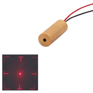 red laser modules Customized 10mW 650nm red dot /DOE Lines Square Laser Module grid pattern Laser Module Diffractive Optical