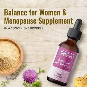 VitaHall OEM Suplemen <span class=keywords><strong>Menopause</strong></span> untuk Wanita, Menyeimbangkan Hormon, Cairan Tetes dengan Akar Dong Quai, Pereda <span class=keywords><strong>Menopause</strong></span> dan PMS - Product Image 6
