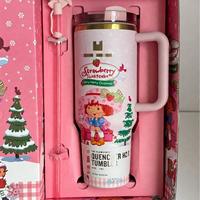 Boîte en papier kraft avec logo personnalisé pour gobelets à café de voyage 20/30/40 oz, gobelet de voiture, boîte cadeau haut de gamme, emballages en carton rigide
