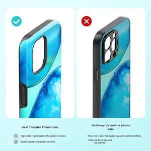 Étui de téléphone portable à faire soi-même Housse de téléphone à transfert de chaleur Coque de téléphone personnalisée Presse à chaud <span class=keywords><strong>Imprimante</strong></span> PET TPU - Product Image 5