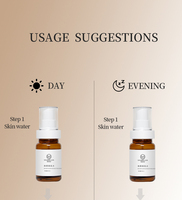 Eau d'essence hydratante pour le visage avec peptides, ectoïne, panthénol, tonique apaisant OEM ODM