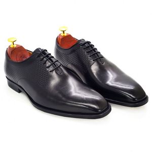Chaussures Oxford pour hommes de luxe faites à la main, nouveau design 2020, à lacets, pour le bureau, les mariages - Product Image 1