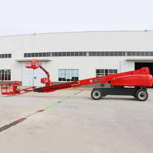 Plataforma elevadora telescópica de 18 m de altura de trabajo, tipo rueda, para obra de construcción - Product Image 1