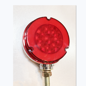 Lampes double face sur socle à LED, noir, lumière de garde-boue, avec visière chromée, pour freigliner millennium cc2 - Product Image 6