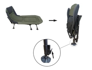 Cama de <span class=keywords><strong>pesca</strong></span> portátil para exteriores, cuna de camping plegable, cama de <span class=keywords><strong>pesca</strong></span>, tumbona de carpa de lujo, tumbona de <span class=keywords><strong>pesca</strong></span> - Product Image 5