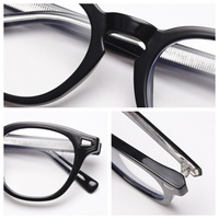 Marco óptico de gafas ligeras TR para hombre y mujer con bloqueo de luz azul a la moda al por mayor con logotipo personalizado