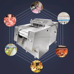 Máquina cortadora de cubos de carne comercial multifuncional, máquina cortadora automática de carne de cabra, máquina cortadora de pollo congelado en cubos de carne - Product Image 3