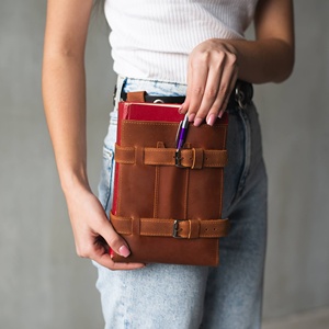 Borsa a Tracolla Casual Unisex, Borsello da Viaggio, <span class=keywords><strong>Portafoglio</strong></span> in Pelle, Porta Libri da <span class=keywords><strong>Cintura</strong></span> - Product Image 1