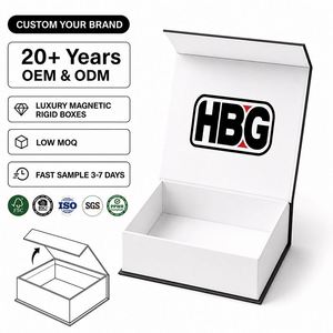 CRD Magnetic Closure Sponge Liner Matt Lamination <b>Foldable</b> Rigid Gift <b>Boxes</b> Luxury Custom Logo Premium Product Display Packaging - Product Image 1