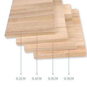 Planche de brisage en bois de Paulownia pour Taekwondo, Karaté, Kickboxing, Boxe – Équipement d'entraînement de Taekwondo - Product Image 4
