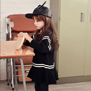 Robes de fête pour enfants, vêtements urbains bon marché pour enfants, modèles de mode enfantine - Product Image 4