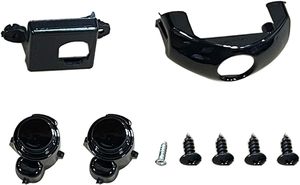 Kit de pare-chocs avant en plastique Topzonauto avec lèvre de calandre pour Audi A3/S3 8V RS3 2014-2016 - Product Image 2