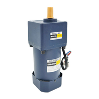 Moteur à engrenages AC compact SAIYA MOTOR à couple élevé et faible régime, 200W, avec contrôleur de vitesse, réducteur d'engrenages, monophasé, triphasé