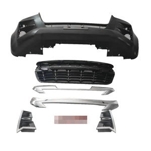 Mới Nhất Xe Front Bumper Facelift Wide Chuyển Đổi Bodykit Body <span class=keywords><strong>Kit</strong></span> Cho Isuzu Dmax 2016-2019 Thay Đổi Nâng Cấp Lên 2020 2021 - Product Image 2
