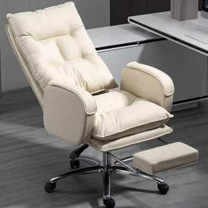 K Computer home <b>office</b> comfortable <b>chair</b> sedentary boss <b>office</b> study desk business sofa <b>chair</b> seat - Product Image 3