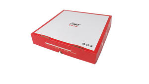 Boîte de livraison de pizza en <span class=keywords><strong>carton</strong></span> ondulé avec logo personnalisé pas cher en gros 9-16 pouces <span class=keywords><strong>30x30</strong></span> cm 25-40 cm emballage en <span class=keywords><strong>carton</strong></span> gaufrage impression - Product Image 2