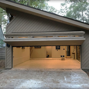 <span class=keywords><strong>Porte</strong></span> de <span class=keywords><strong>garage</strong></span> minimaliste, dites adieu aux traces chaotiques sur le plafond, et adoptez la conception suspendue à panneaux entiers. - Product Image 4