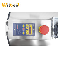 Extracteur de miel électrique à vitesse variable et réversible, 6 cadres, en acier inoxydable 304, semi-automatique, 220V/110V, avec engrenages