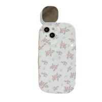 Étui de téléphone de luxe avec miroir de maquillage en diamant pour filles, compatible avec iPhone 13 14 Pro Max 12 11 Pro Max Xr Xs Max 8 7 6s Plus