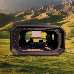 เต๊นท์เป่าลมขนาดใหญ่แบบพับได้เต็นท์สำหรับตั้งแคมป์กลางแจ้งแบบพกพาเต็นท์เดินป่าแบบพับได้สำหรับครอบครัว - Product Image 4