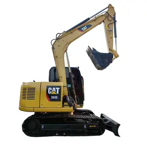 Perfette condizioni di vendita calda 8 ton di seconda mano escavatore CAT308E usato cat escavatore per la vendita CAT308E2/CAT308