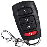 Certifié CE 4 canaux 315mhz télécommande sans fil qualité supérieure Clone Type porte de rechange à distance