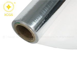 Rouleau de tissu tissé métallique réfléchissant étanchéité industrielle isolation par rayonnement thermique matériaux thermiques matériaux d'isolation - Product Image 2