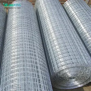 中国供应商2X2 3x3 4x4焊接栅栏网建筑镀锌电焊网