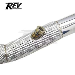 Tubo de Escape REV con Tubo en X para <span class=keywords><strong>Maserati</strong></span> Gran Turismo GT Coupé 4.2/4.7 2008-2023, Tubo de Escape de Competición de Acero Inoxidable - Product Image 6