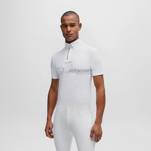 Camisas de espectáculo de equitación elegantes para competición ropa ecuestre camisetas de manga larga transpirables para jinetes de la mejor calidad - Product Image 1