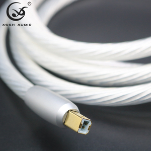 Câble audio USB audiophile HIFI, USB Type A vers Type B, cordon d'interconnexion numérique pour décodeur DAC, carte son externe, système audio - Product Image 4